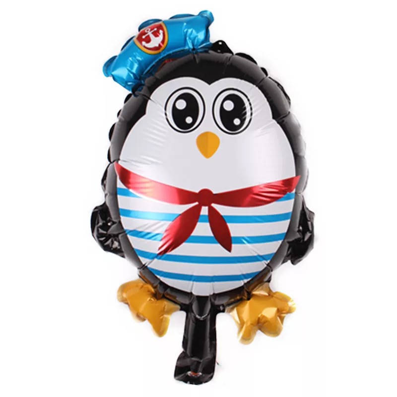 

Фольговані фігурні кулі "Пингвин Матрос" Размер:82см*60см.
