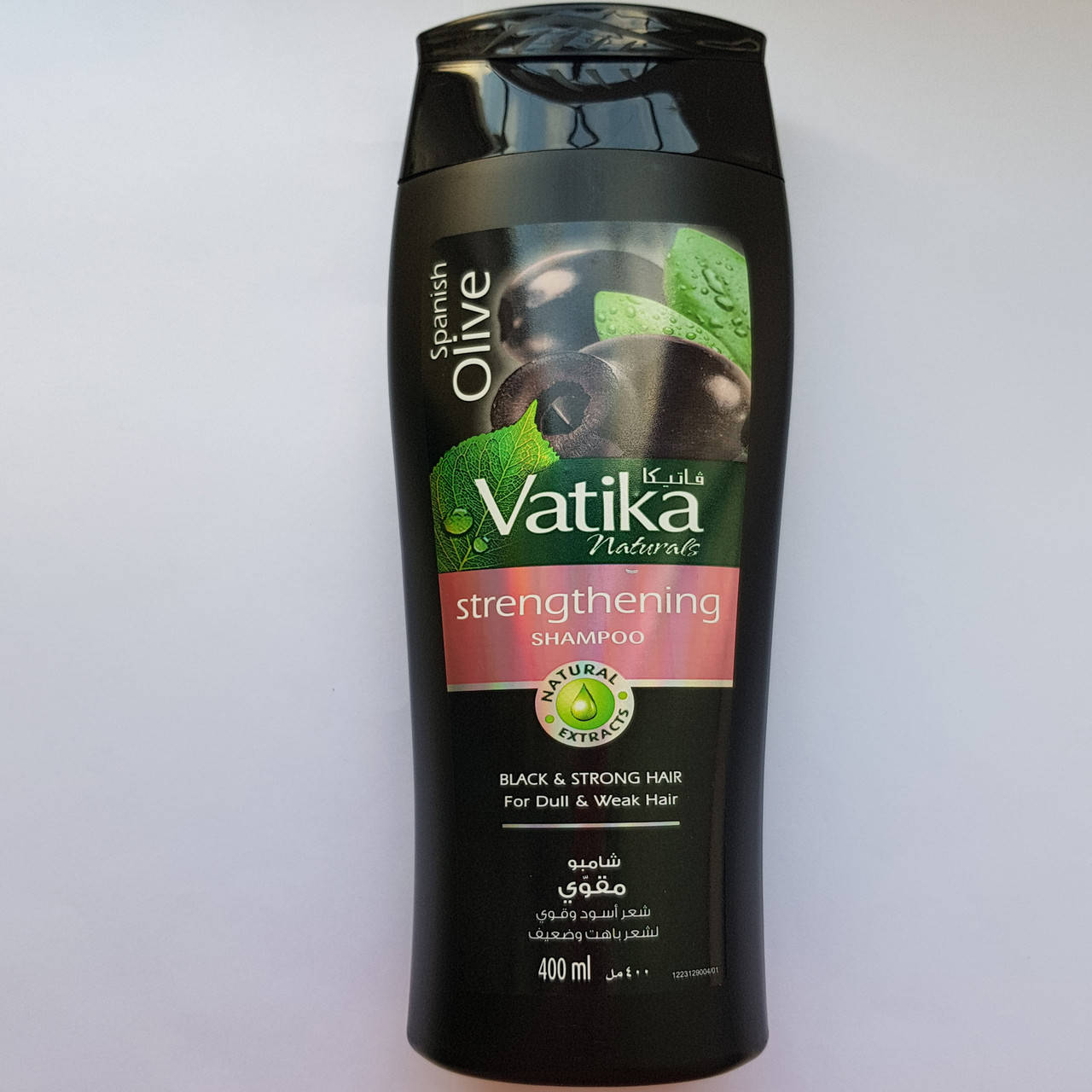 

Шампунь с маслом маслин DABUR VATIKA для слабых и тусклых волос 400мл