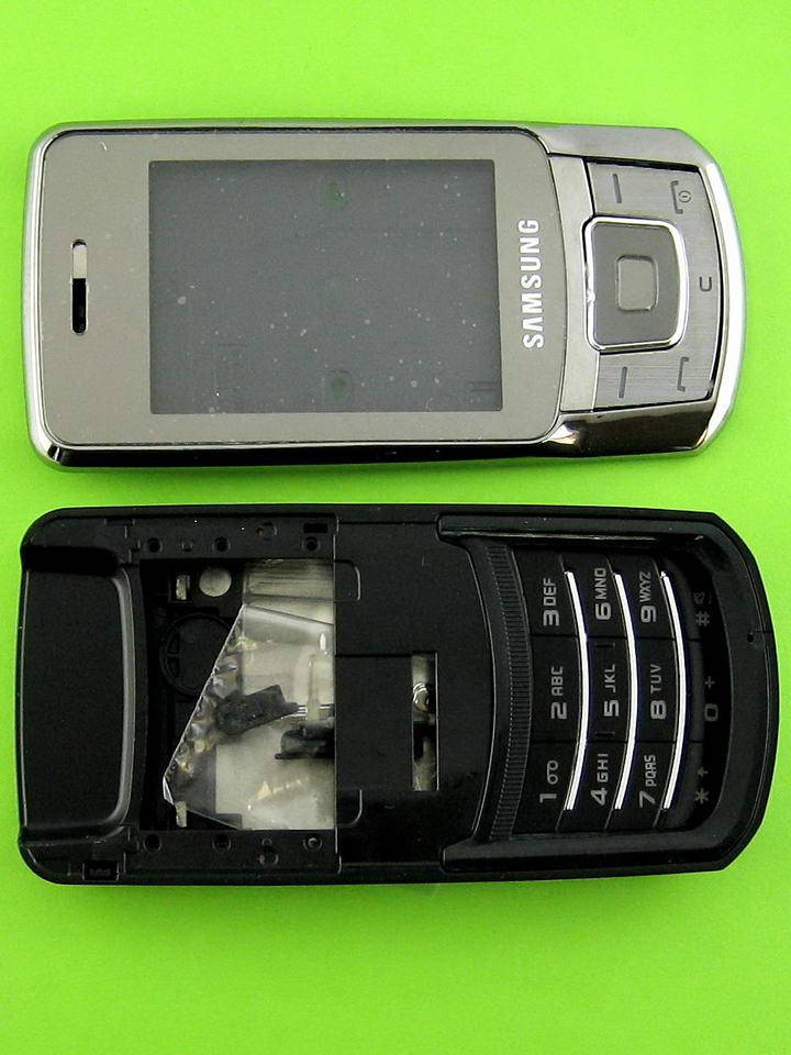 

Корпус Samsung B5702 Duos в зборі, чорний copyAA, Черный