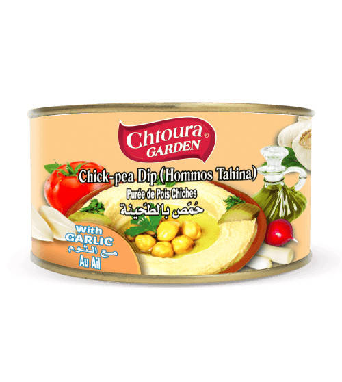 

Хумус с чесноком Chtoura 420 грамм