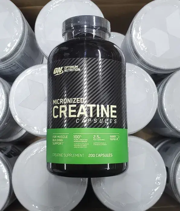 

Creatine 2500 Optimum Nutrition 200 caps. креатин моногидрат ON в капсулах