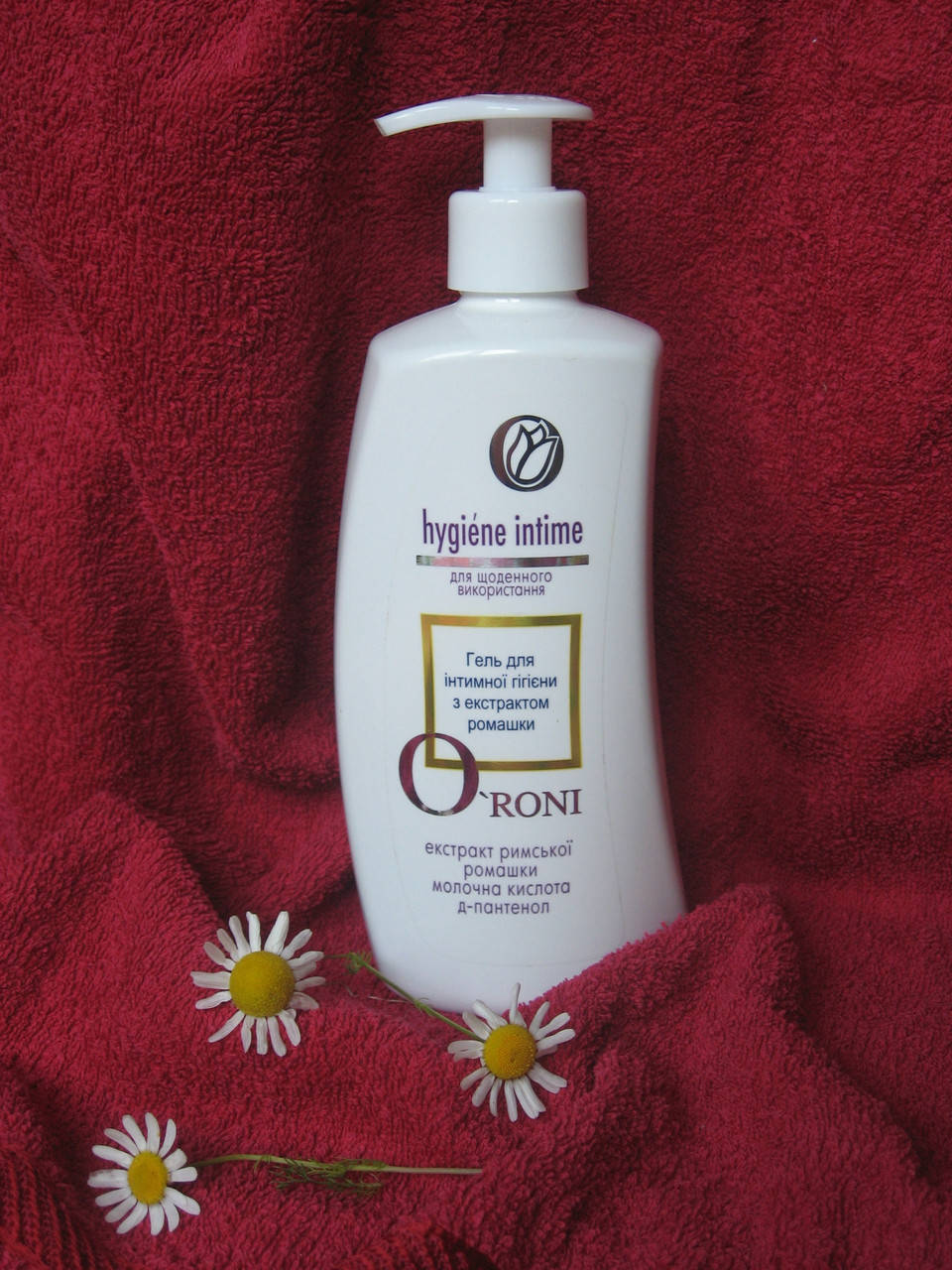 

Гель для интимной гигиены Орони с экстрактом римской ромашки