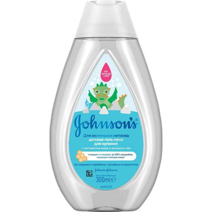 

Гель-пена для купания Johnson’s Baby детская для маленьких непосед, 300 мл