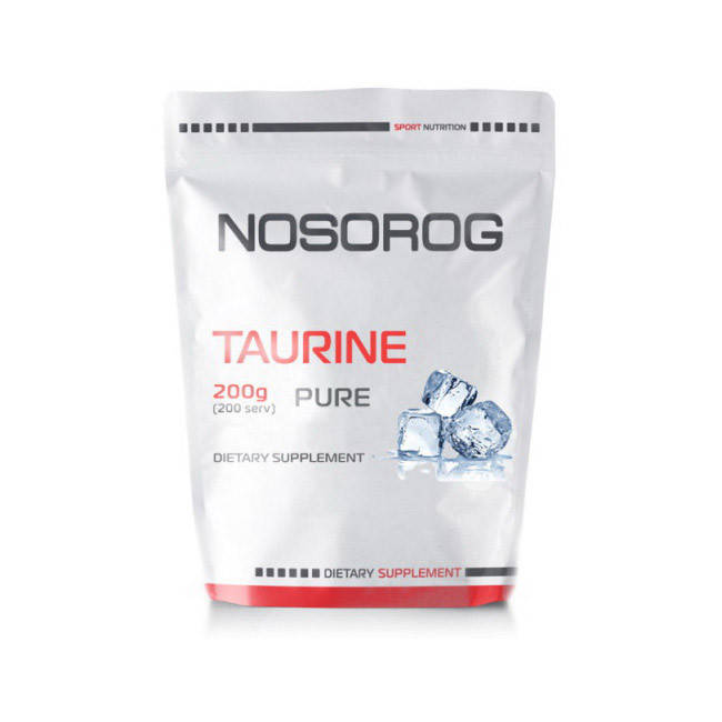 

Аминокислота Таурин Носорог / Nosorog Nutrition Taurine 200 г без вкуса