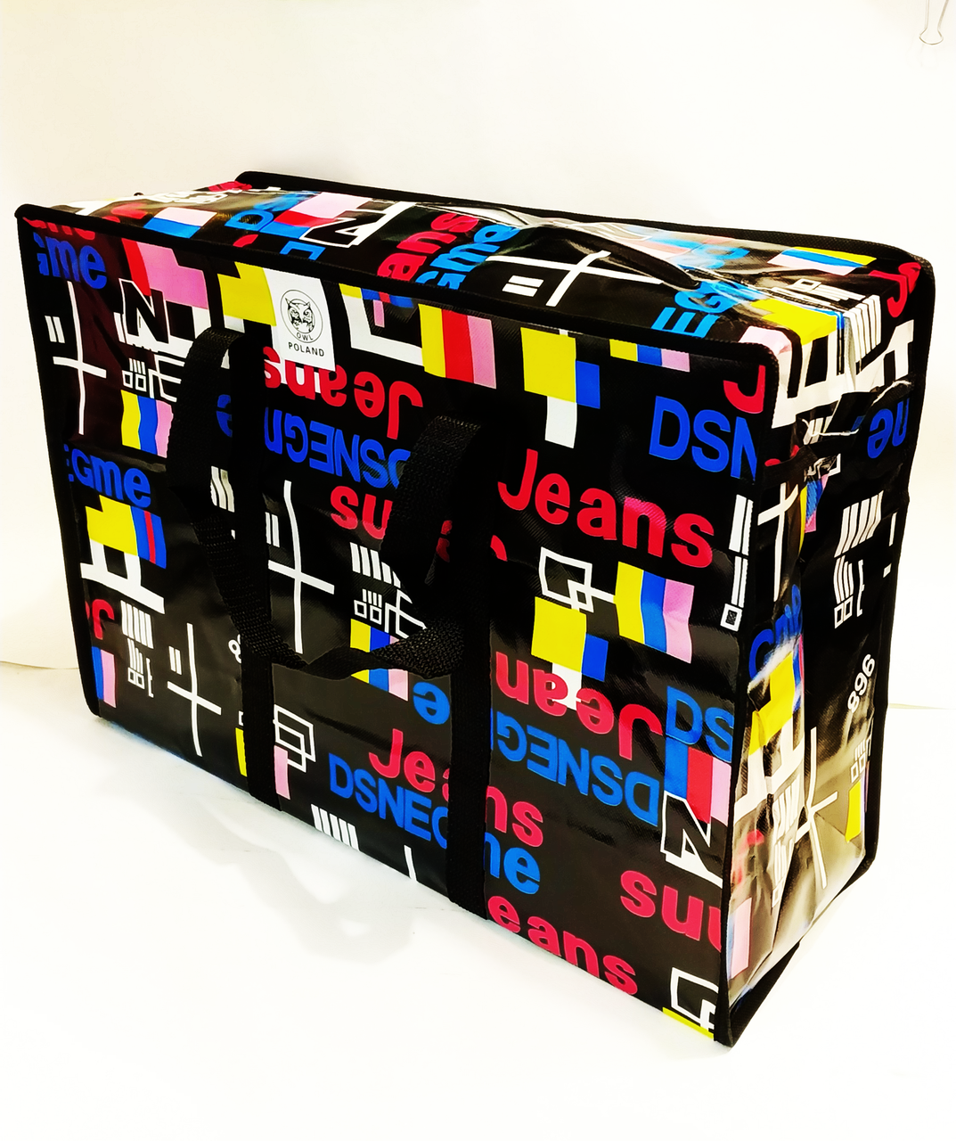 

Сумка хозяйственная полипропиленовая LOVE №2 / 50х36х20см Jeans