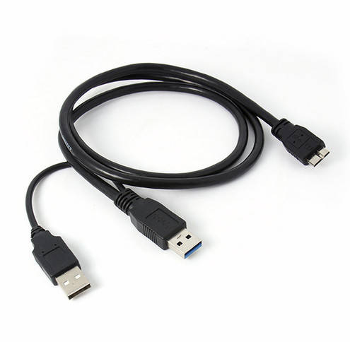 

USB 3.0 в micro USB 3.0 кабель Y тип доп питание Sata