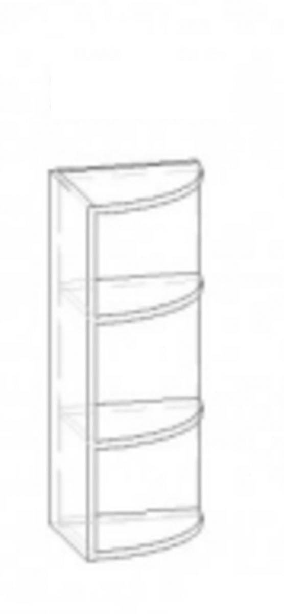 

Верхнє кутове закінчення в кухню з ДСП Грета Мебель Сервіс