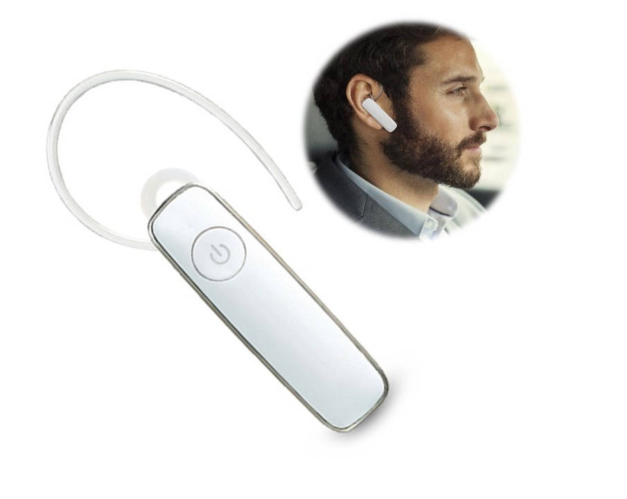 

Bluetooth гарнітура Headphone White гарнитура автомобилиста, Белый