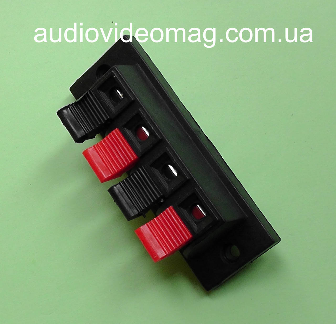 

Гнезда-зажимы акустические, на 4 контакта