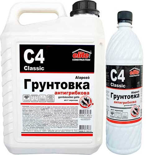 

Грунтовка антигрибковая "Классик - 4" глубоко-проникающая 5 л