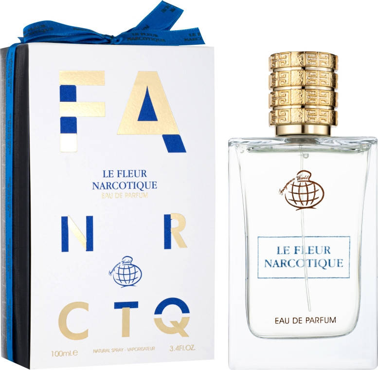 

Женская парфюмированная вода Le Fleur Narcotique 100ml.Fragrance World.(100% ORIGINAL)