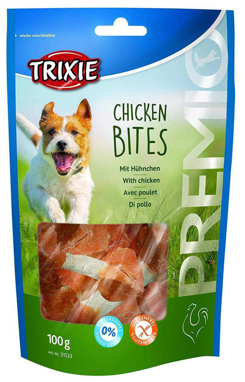 

Trixie TX-31533 Premio Chicken Bites 100 гр - лакомство с жареной курицей для собак