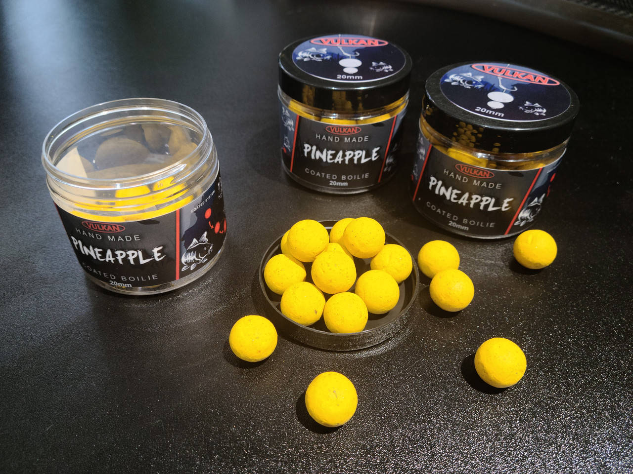 

Пылящие бойлы Vulkan Pineapple (Ананас) 20 mm