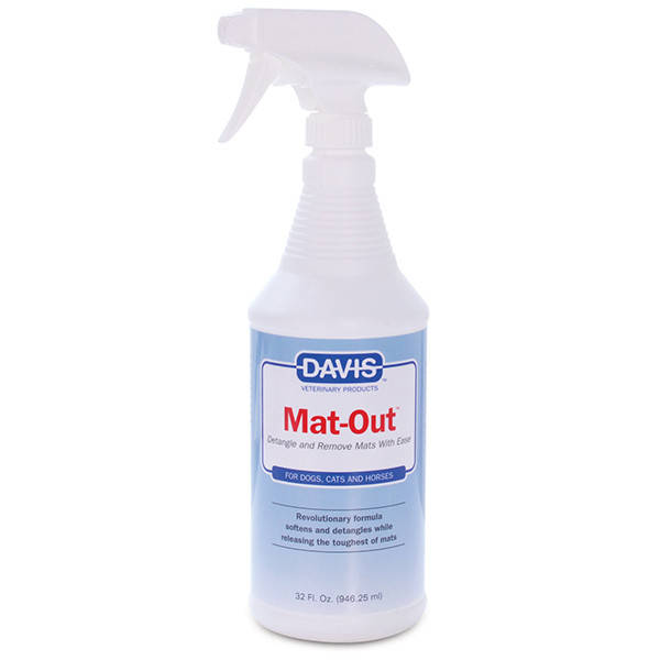 

Davis Mat-Out ДЭВИС МЭТ-АУТ средство против колтунов для собак и котов, спрей