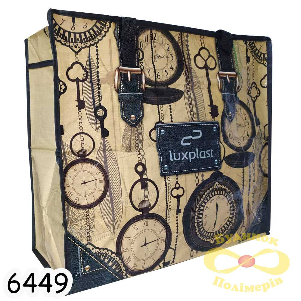 

Сумка Альфа №3 48х42х21 Часы арт. 6449 шт
