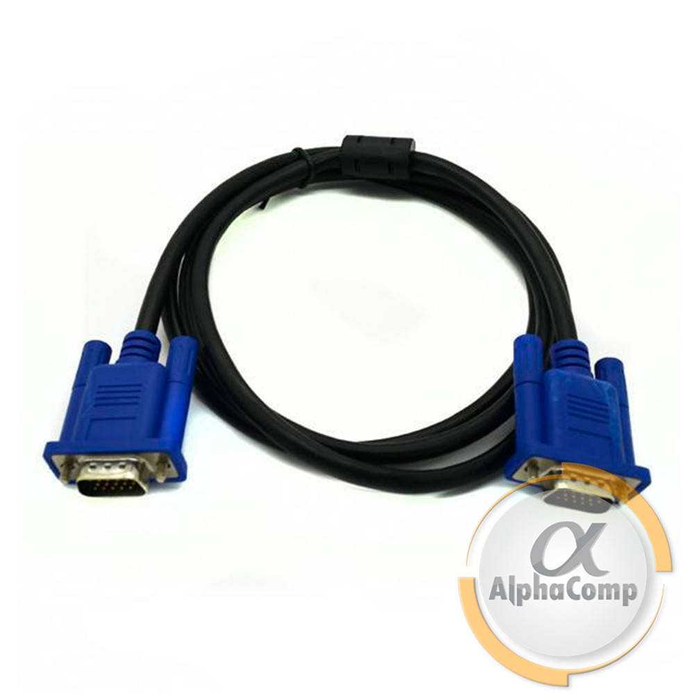

Кабель монитора VGA 0.75m, Черный