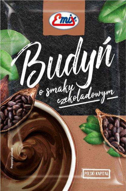 

Пудинг с шоколадным вкусом БЕЗ САХАРА Budyn Emix, 40г, Польша, быстрого приготовления