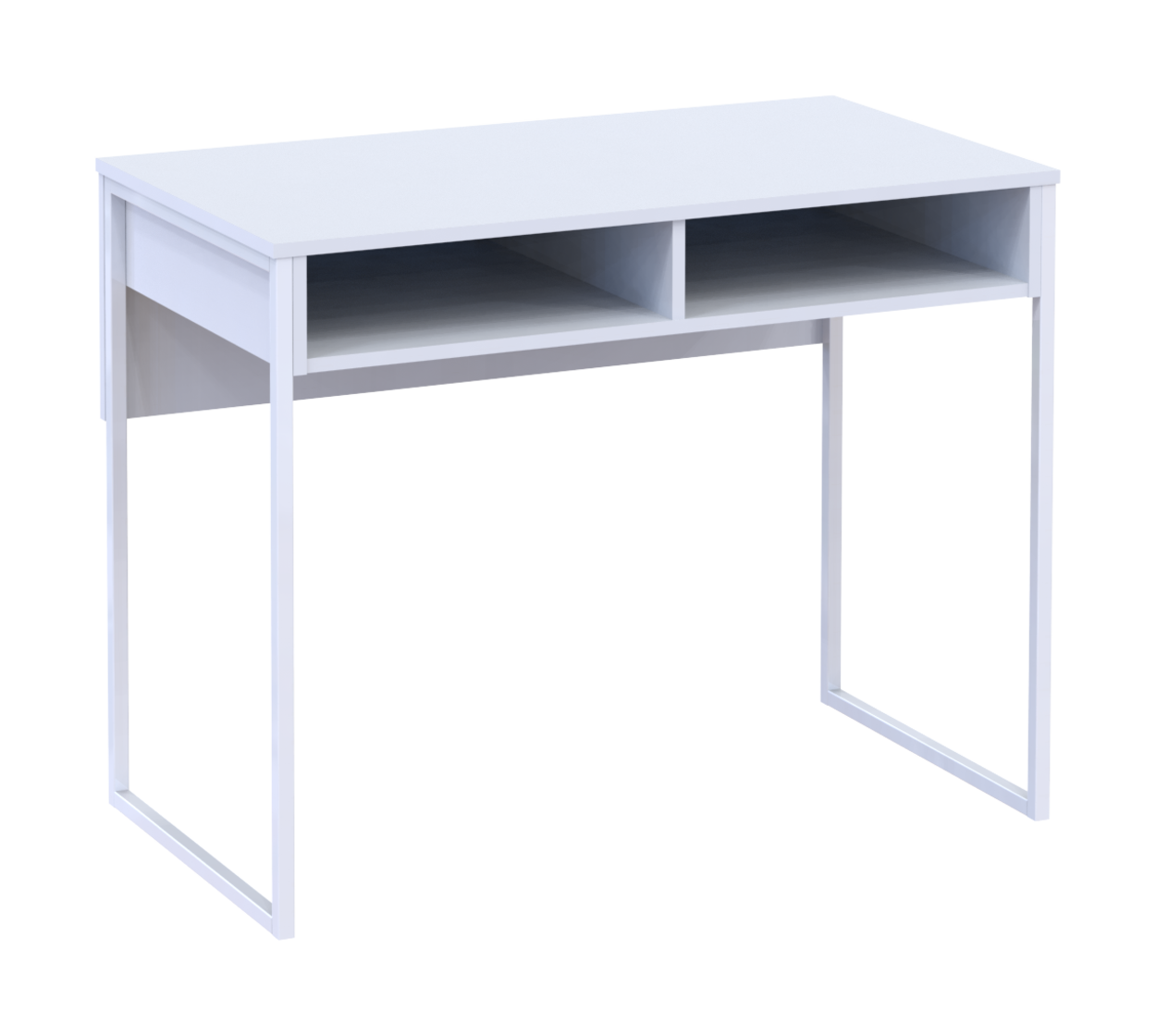 Стіл письмовий Doros Барт Білий з полицею 100х55х78.1 (41510124) 3