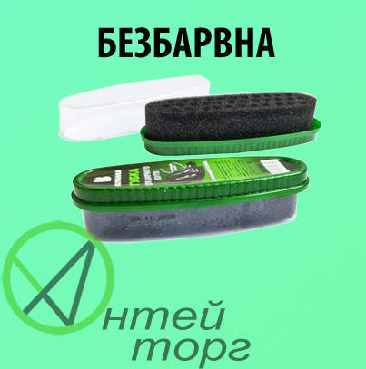 

Губка з гліцерином для взуття безбарвна "Блискавка"