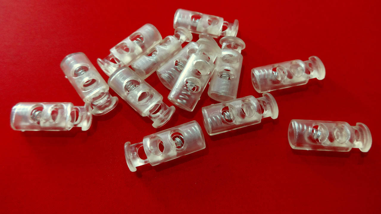 

Фиксатор шнура пластиковый прозрачный