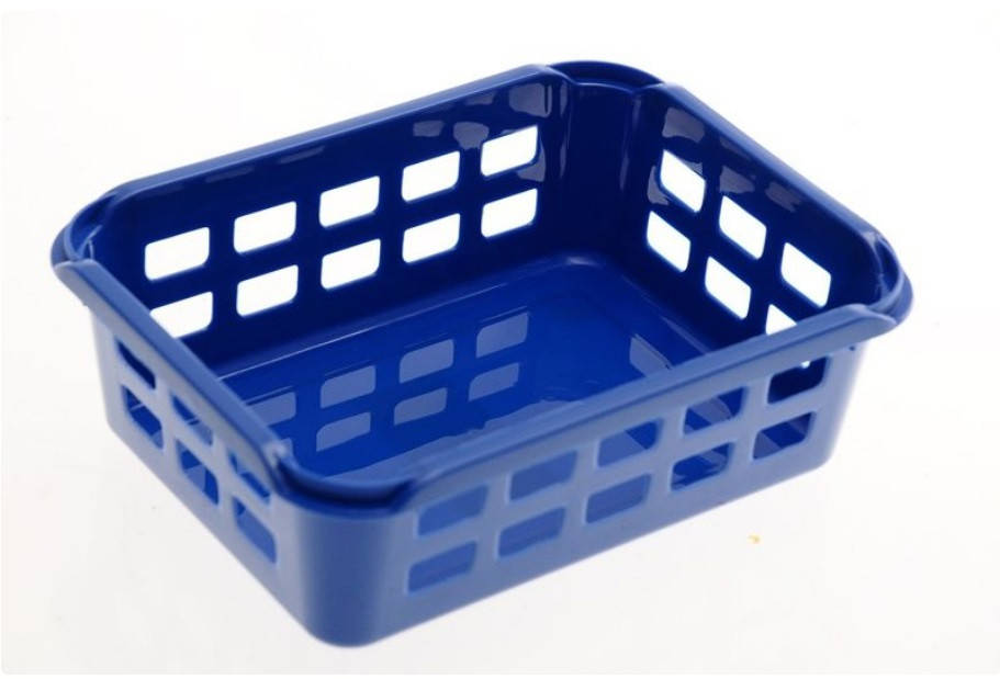 

Корзинка пластиковая Синяя, Салатовая Heidrun Baskets,18,5*14*6см (HDR-1098), Зелёный