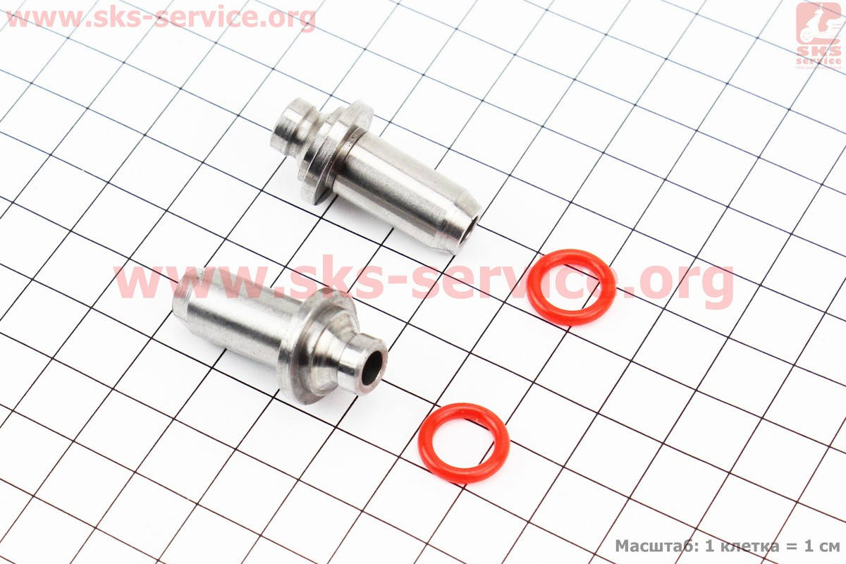 

Втулка направляющие клапанов к-кт 2шт для китайских скутеров (двигатель 125-150сс 4-Т)