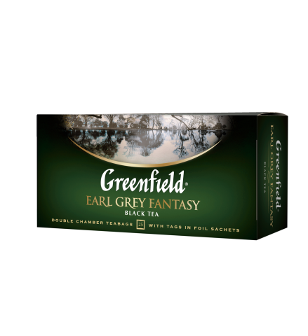 

Чай черный EARL GREY FANTASY 2гх25шт. "Greenfield" , пакет