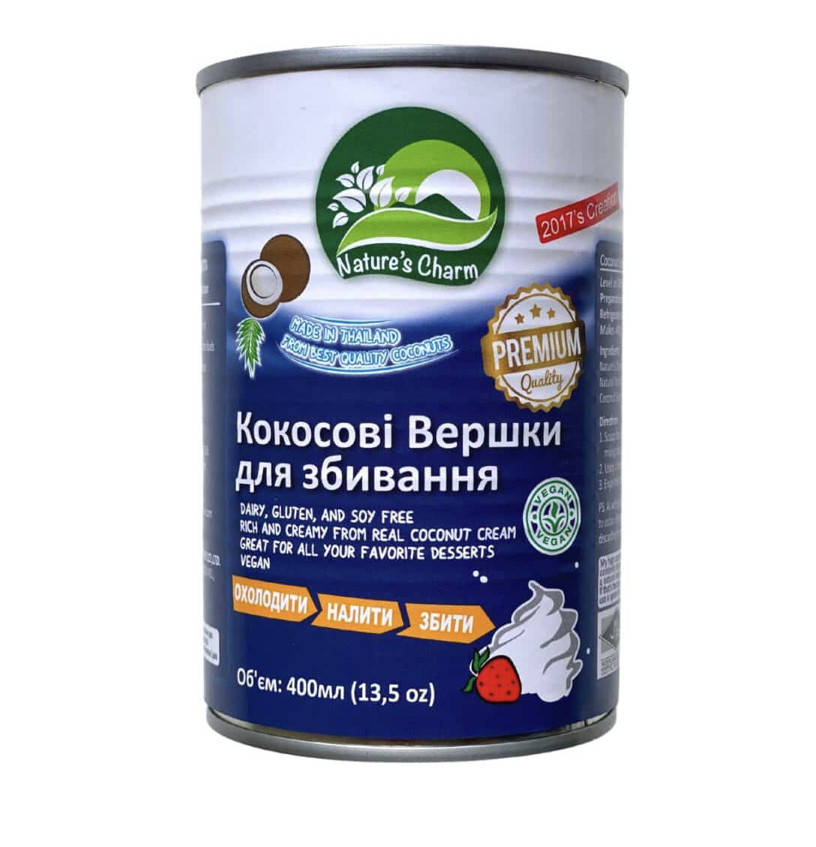 

Кокосовые сливки Nature’s Charm 400мл