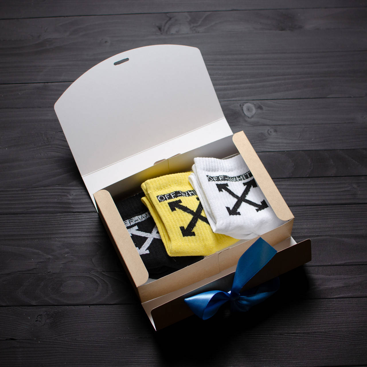 

Подарочный набор мужской носки 3 шт. OFF-WHITE