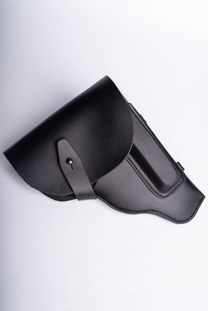 

Кобура ПМ поясная кожа гидрофобная, Черный