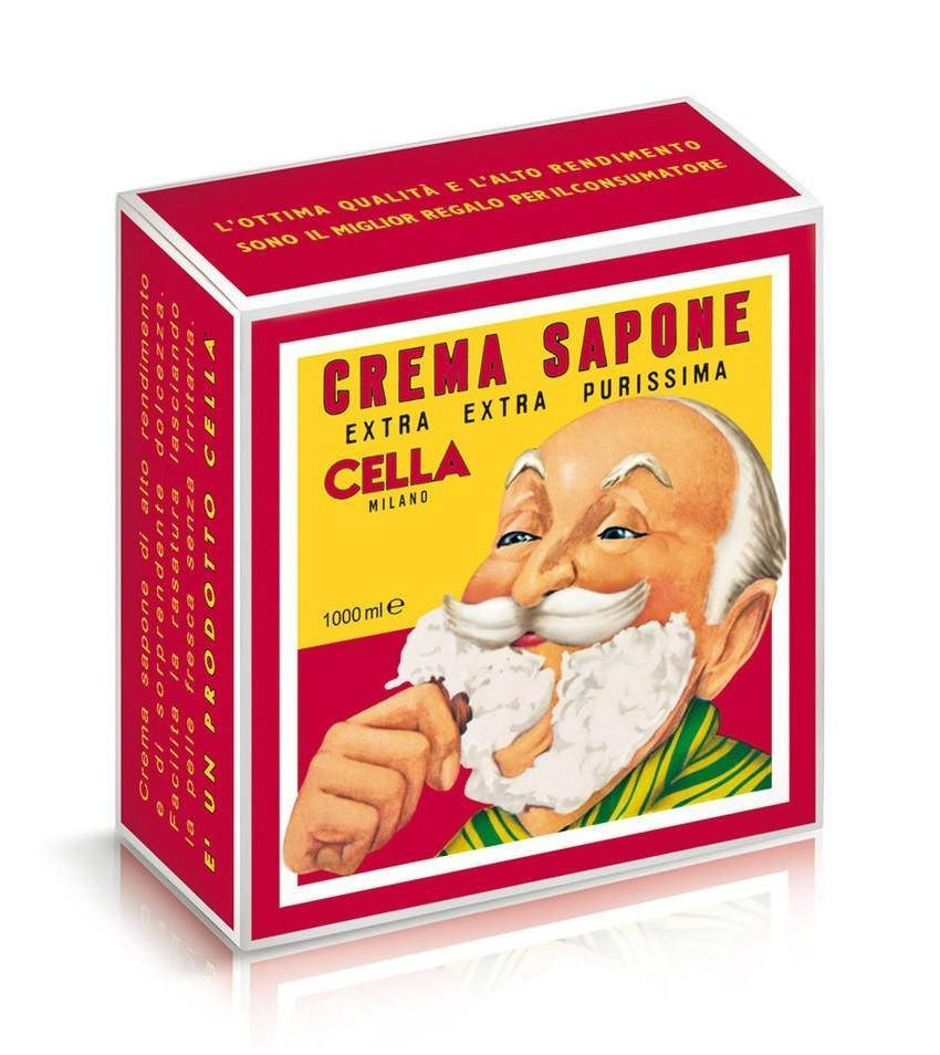 

Крем-мыло для бритья Cella Cream soap, 1000 гр