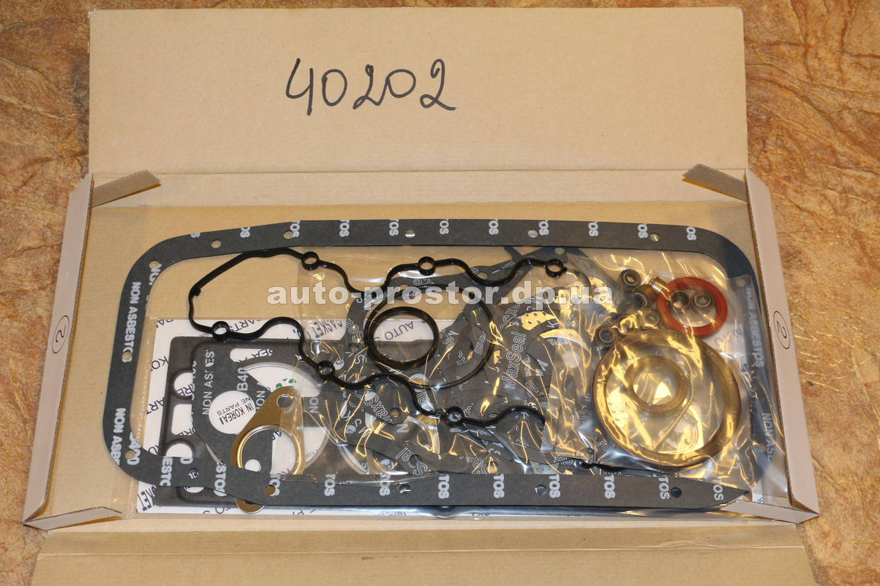 

Комплект прокладок двигателя Ланос 1,5 (8 клап)/ Нексия (SHINKUM) полный 93740202