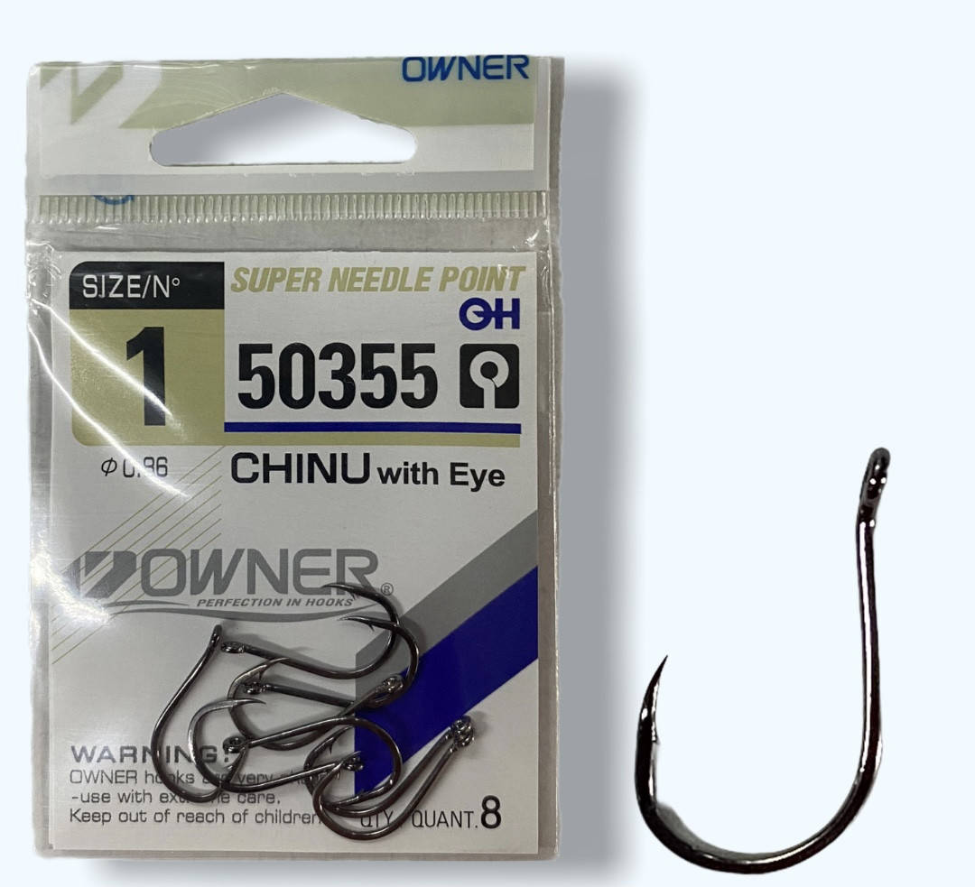 

Крючки OWNER 50355 CHINU wiht Eye 1