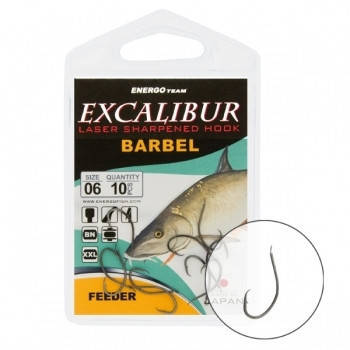 

Гачок Excalibur Barbel Feeder NS №6 (10шт.)