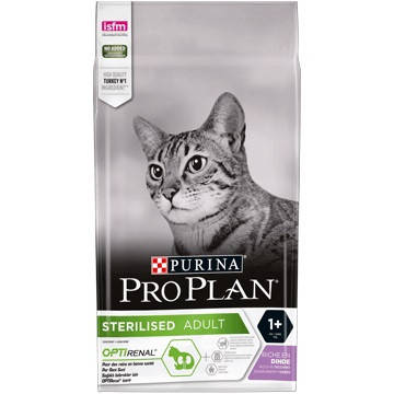 

Сухой корм Purina ProPlan Sterilised с индейкой, 10 кг