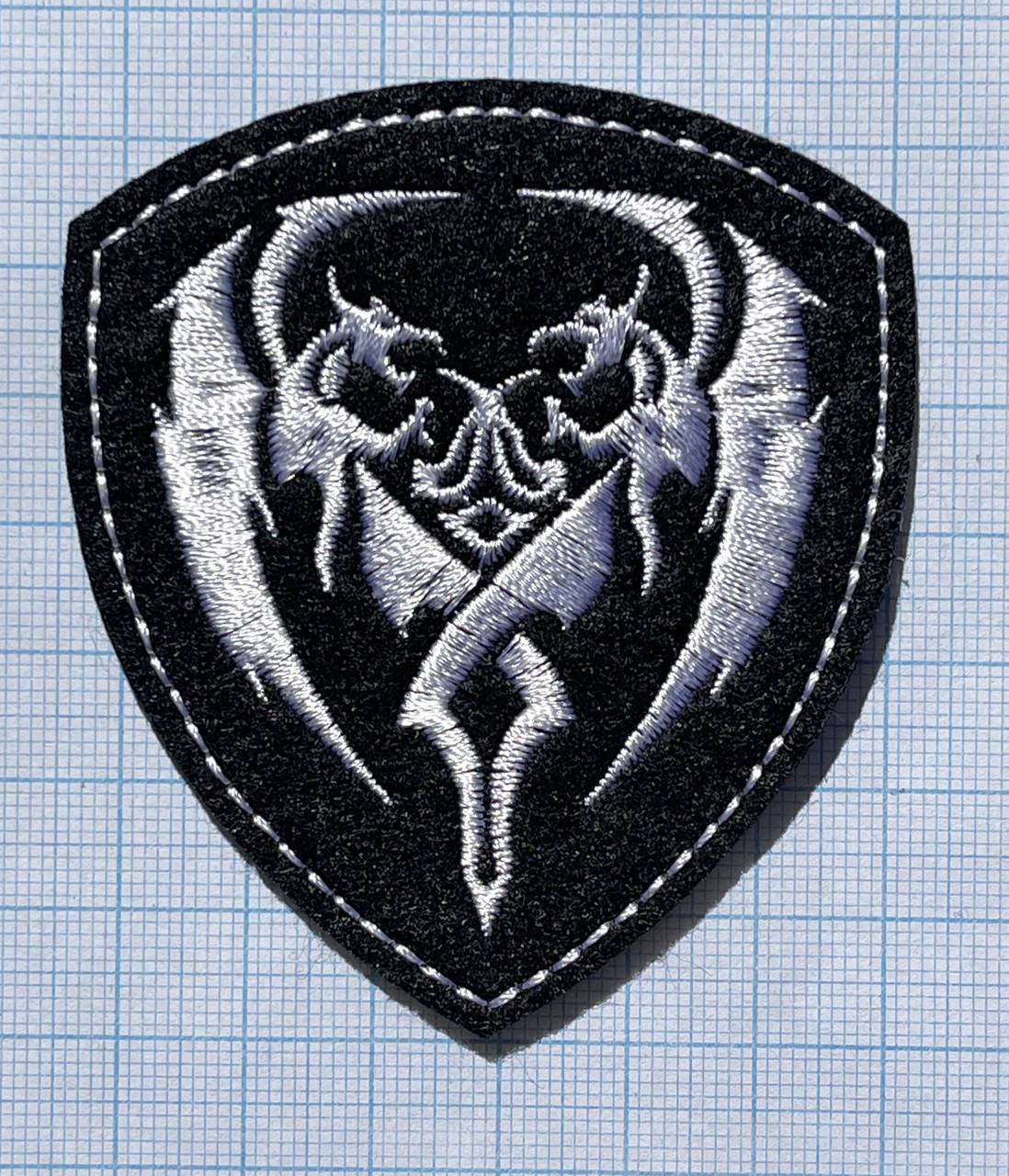 

Нашивка Два Дракона 65х75 мм