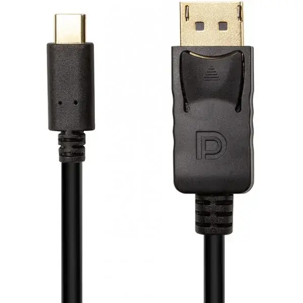 

Кабель PowerPlant USB Type-C 3.1 Thunderbolt 3 (M) - DisplayPort (M) 4K 3 м (CA912544), Черный
