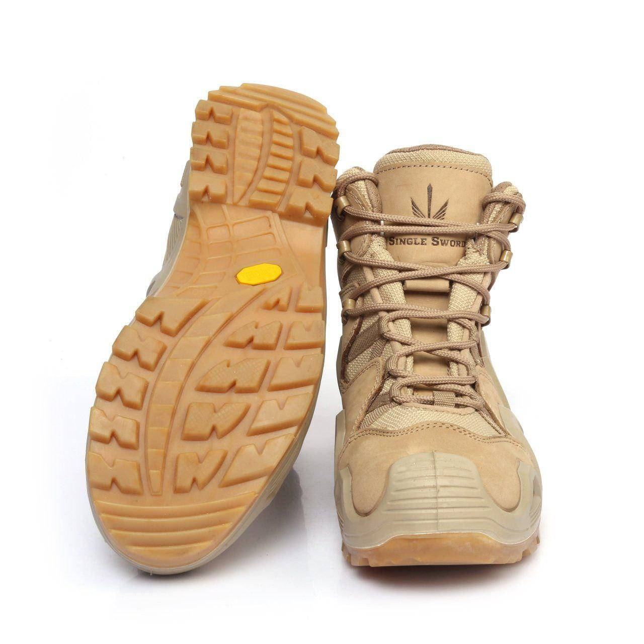 

Ботинки берцы тактические трекинговые Sword песочный, средняя высота, размер 40