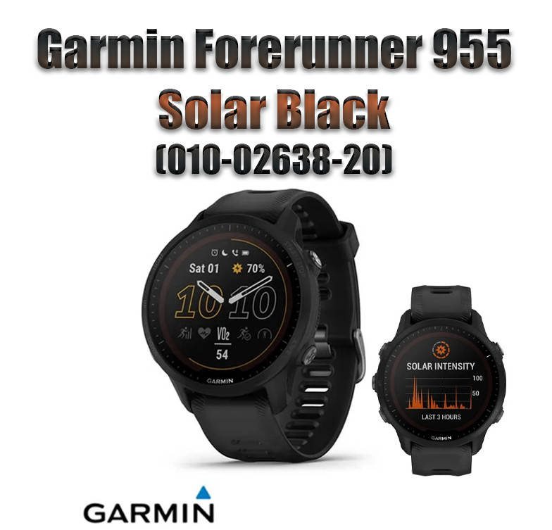 

Смарт-часы Garmin Forerunner 955 Solar Black (010-02638-20)