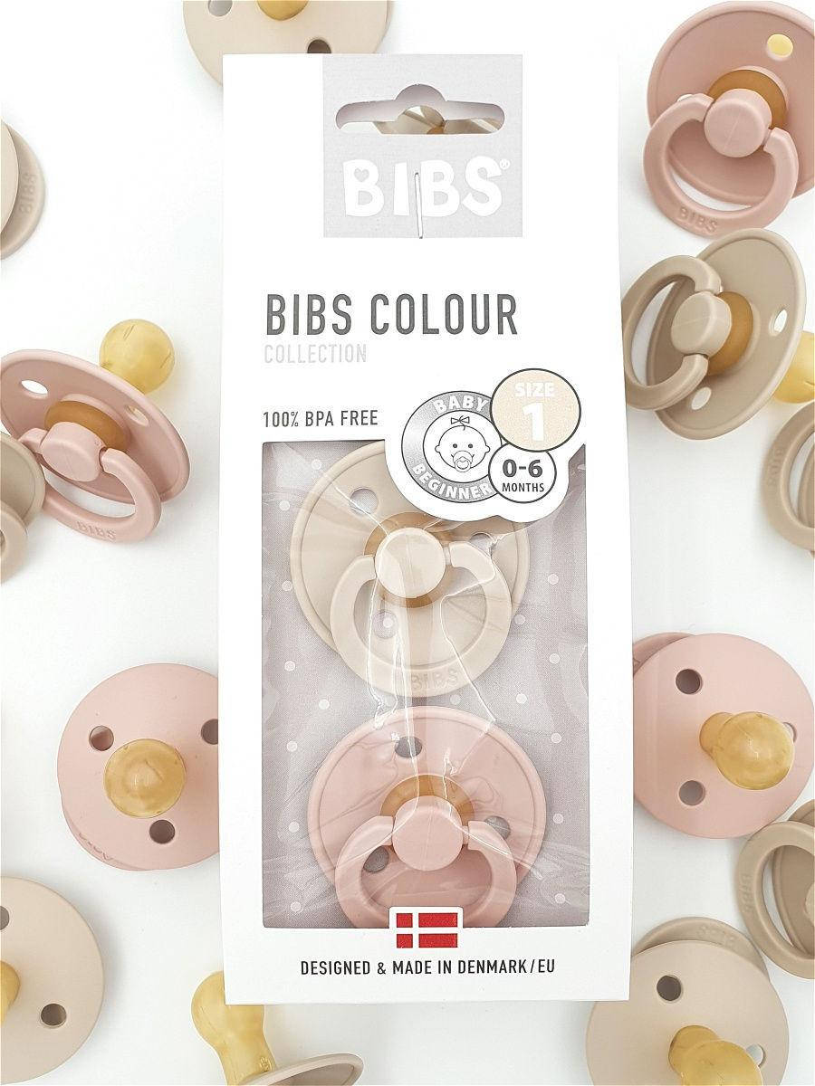 

Пустушка для новонароджених BIBS Colour Earth 0-6 міс. розмір 1