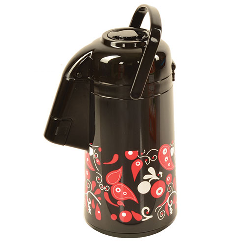 

Термос со стеклянной колбой Stenson MT-0759 3л с ручкой, Черный