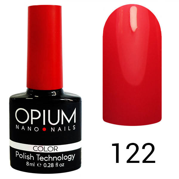 

Гель лак OPIUM 8ml.№122 "Арбузный"