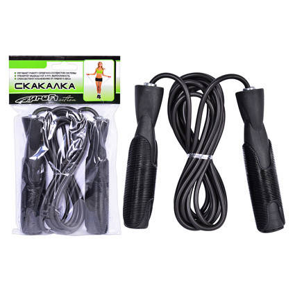 

Скакалка спортивная Profi черная MS-0190
