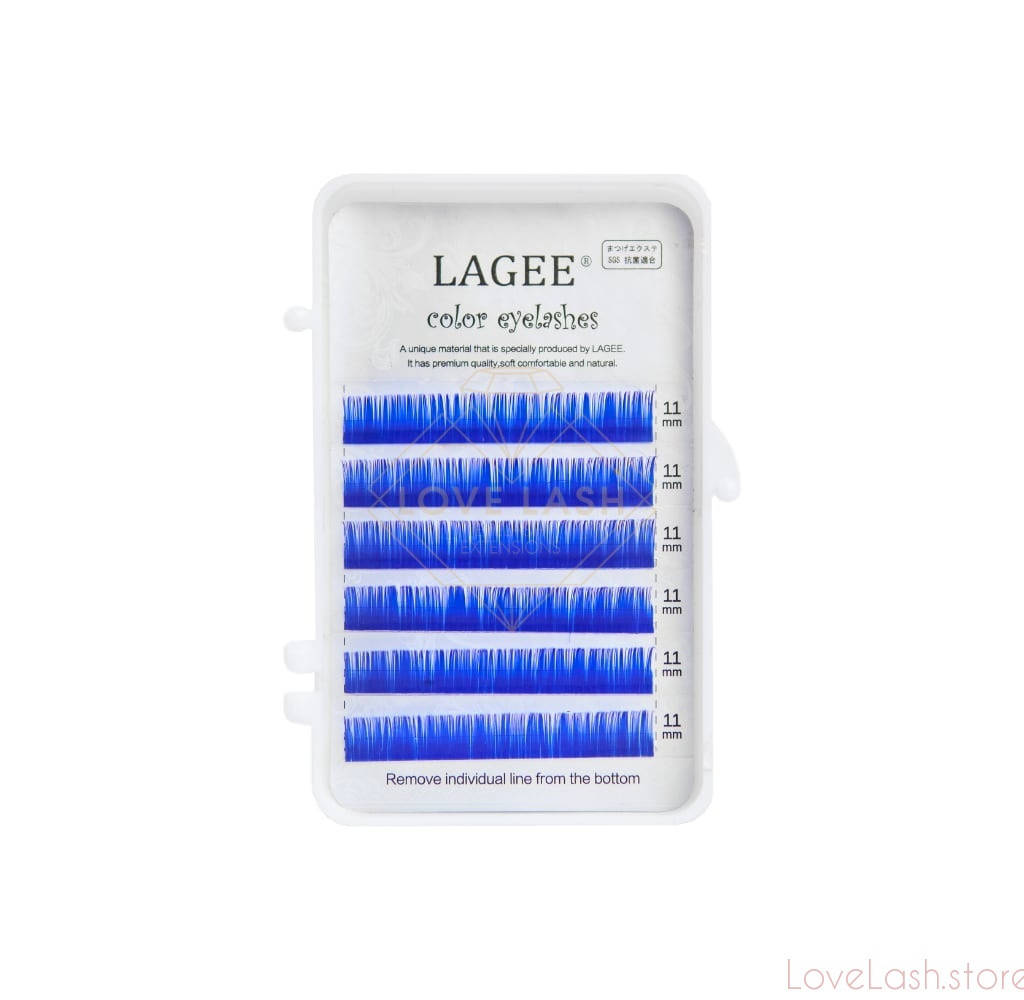 

Синие ресницы Lagee C, 0.12, 12