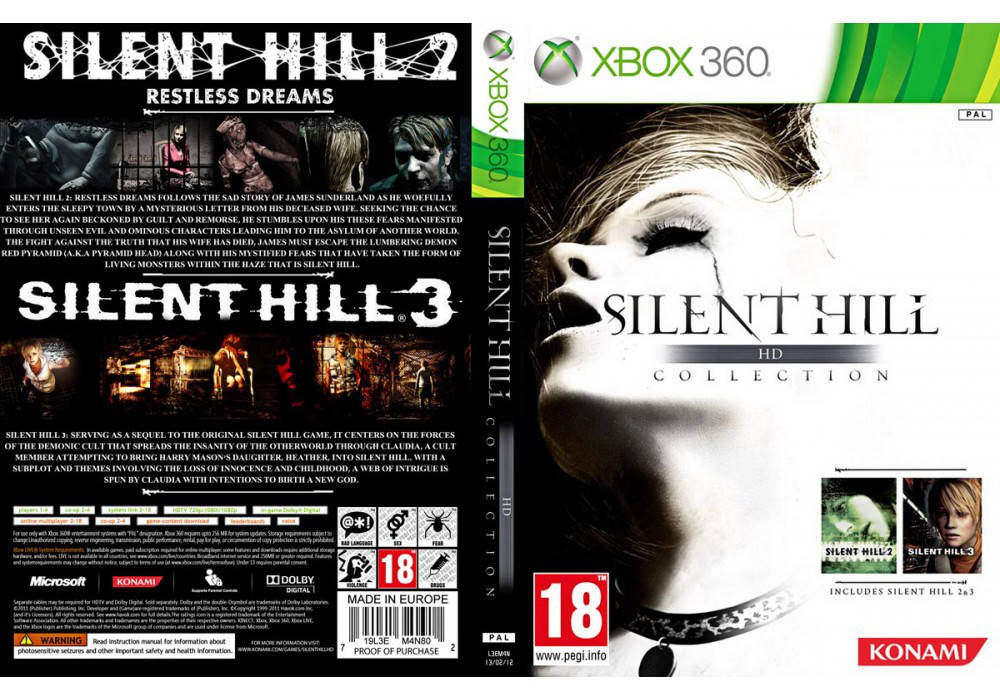 

Silent Hill HD Collection (русская версия)