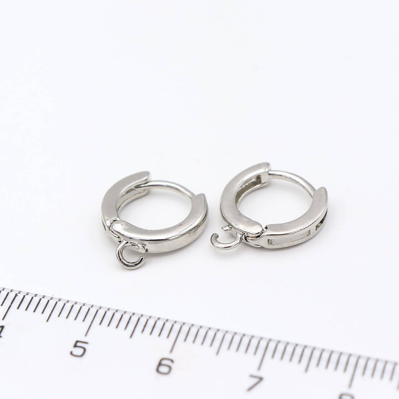 

Швензы родированные. Застежка-конго. Заготовка-основа для серег.