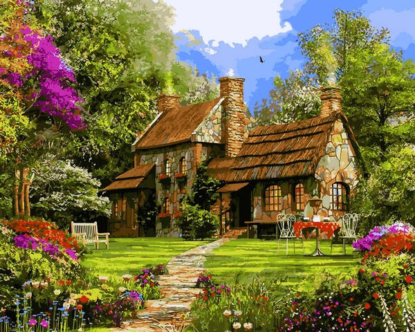 

Картина по номерам Babylon Домик лесника (VP1156) 40 х 50 см