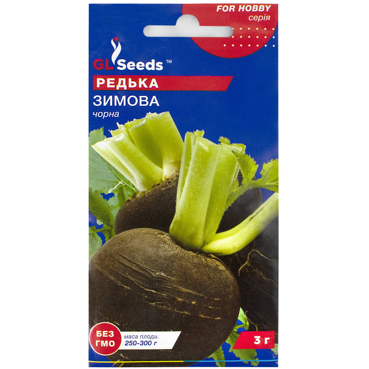 

Редька зимняя Черная 3 г Gl Seeds