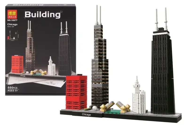 

Конструктор "Building" Chicago 444 дет. 10677