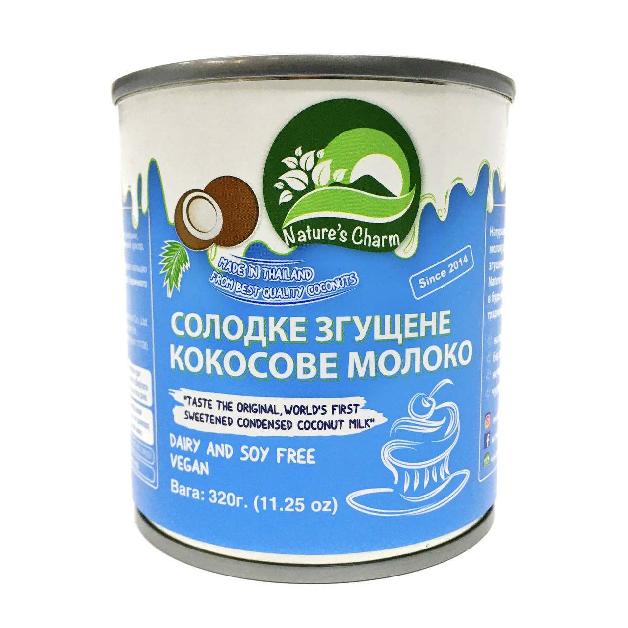 

Сгущённое кокосовое молоко Nature's Charm 320 г